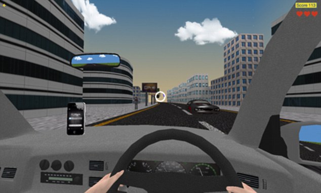 virtual reality driving lessons visuals
