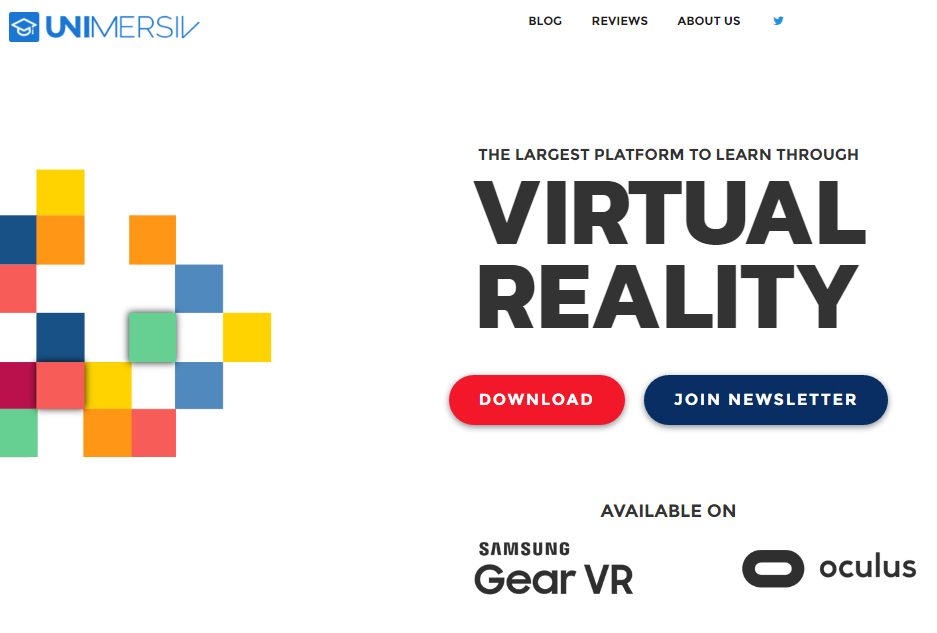 Unimersiv - Best Virtual Reality Websites