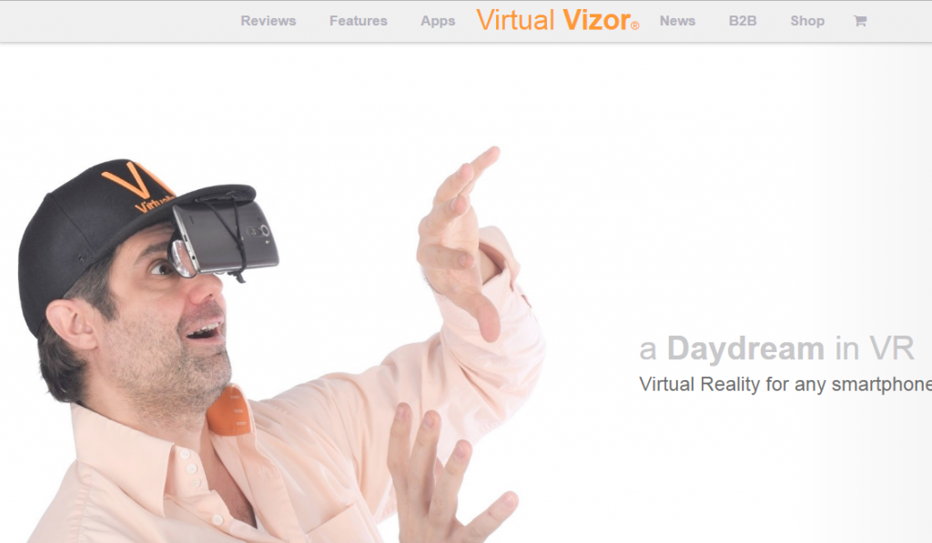 Virtual Vizor - Best Virtual Reality Websites