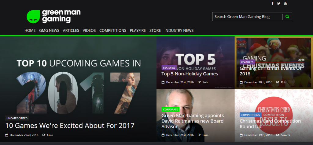 Green Man Gaming - Best Gaming Website