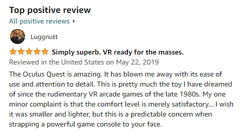 oculus vr review
