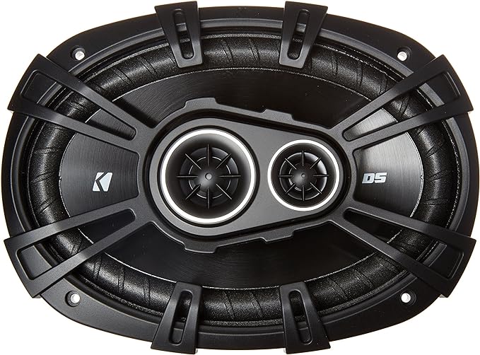 2. Best Low-range 6x9 Speakers for Bass - Kicker 43DSC69304 D-Series 6x9 360 Watt 3-Way Car Audio Coaxial Speakers Review