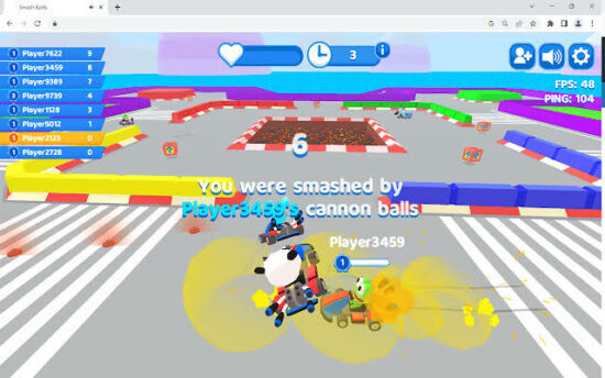 Smash Karts Unblocked via Cloud Gaming Platforms