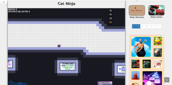 Cat Ninja Unblocked via Cloud Gaming Platforms
