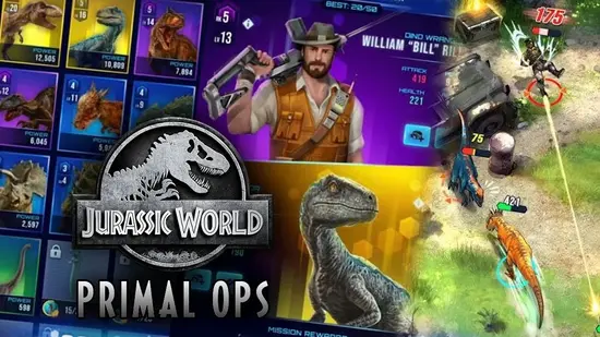 Jurassic World Primal Ops Release Date and Launch times