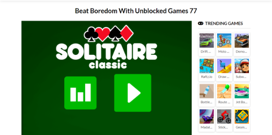 Must-Play Games on Unblocked Games 77