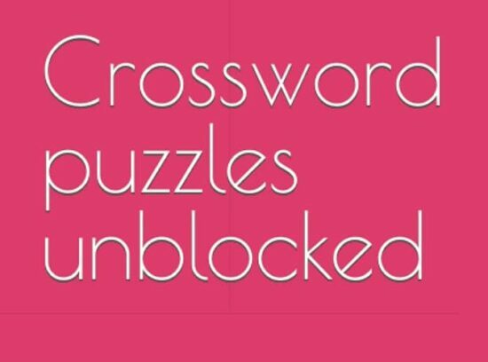 Crossword Puzzles Unblocked: 2023 Guide To Play Crossword Puzzles Online